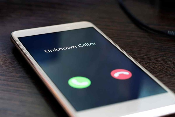 Cellulare con numero sconosciuto