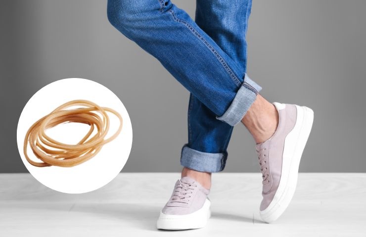 pantaloni e gli elastici