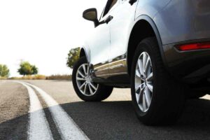 auto su strada