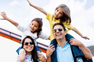 Famiglia in viaggio