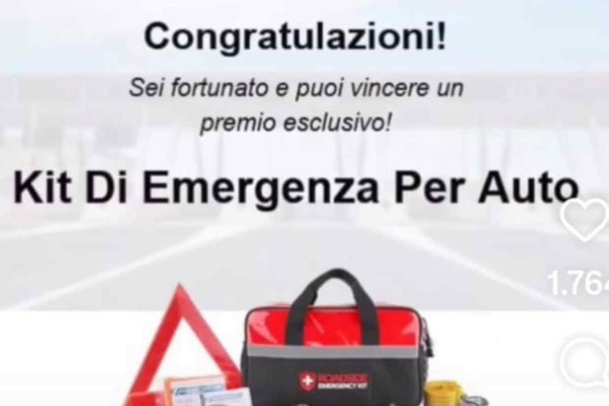 Messaggio truffa