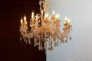 lampadario classico ed elegante