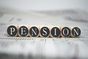 Scritta "pension"