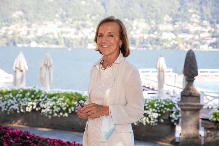 l'ex ministro Elsa Fornero che sorride