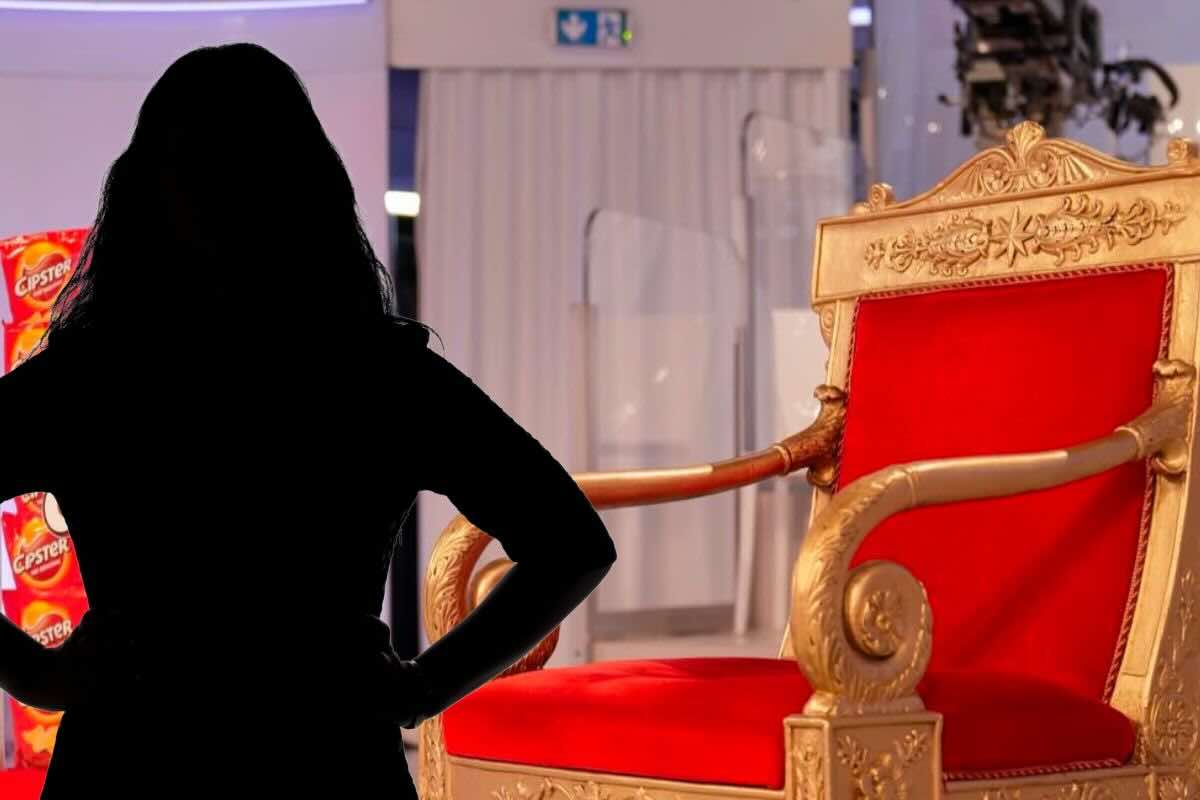 Trono Uomini e Donne, sagoma donna