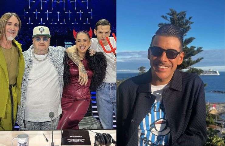 i giudici di x factor e francesco gabbani