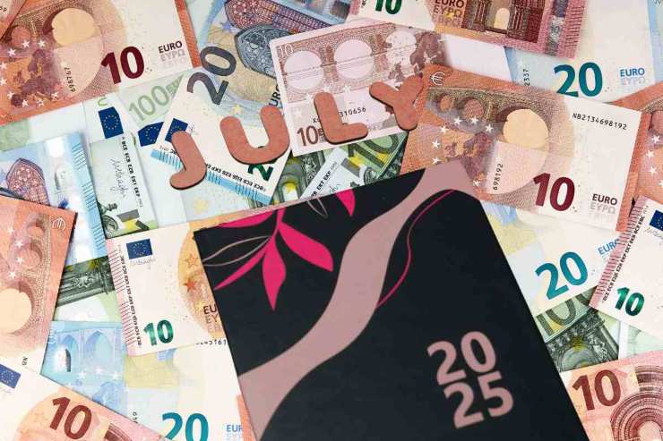 Agenda luglio e soldi
