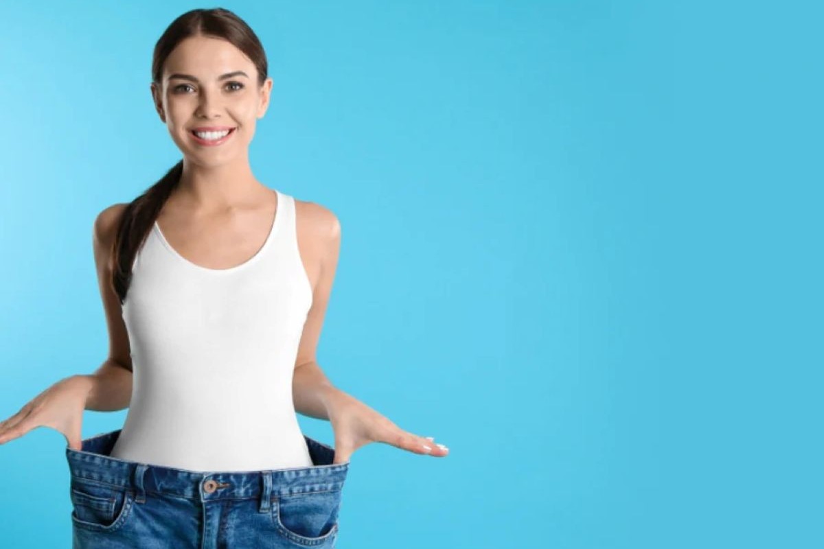 donna jeans pancia piatta