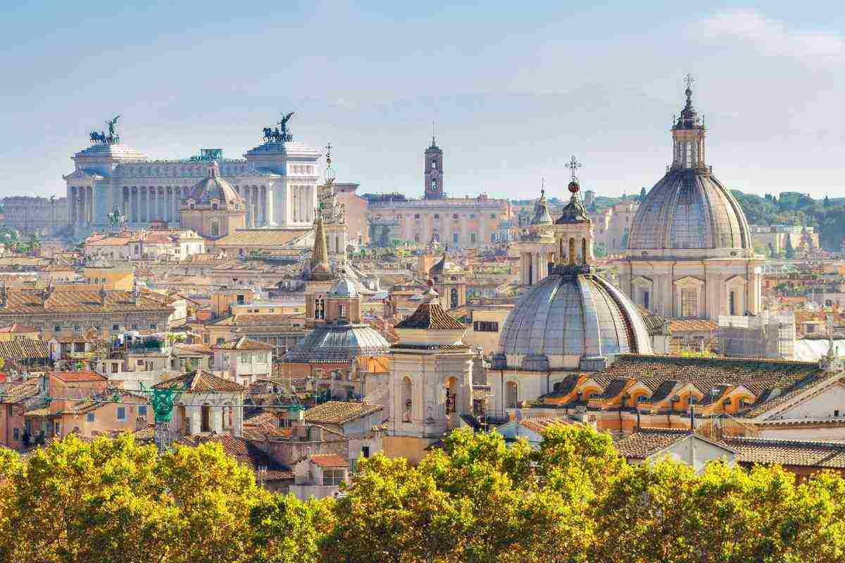 Roma dall'alto