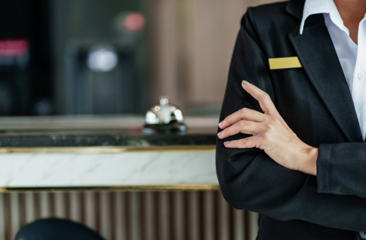 hotel receptionist