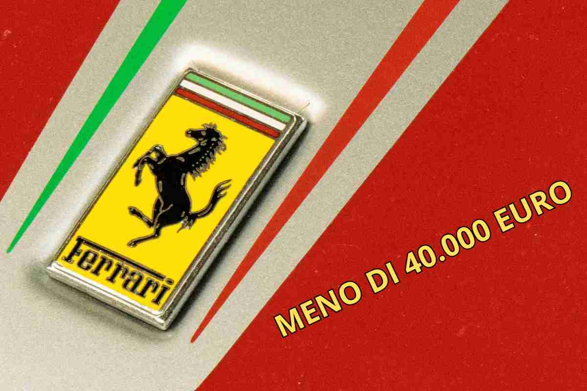 ferrari logo meno di 40.000 euro
