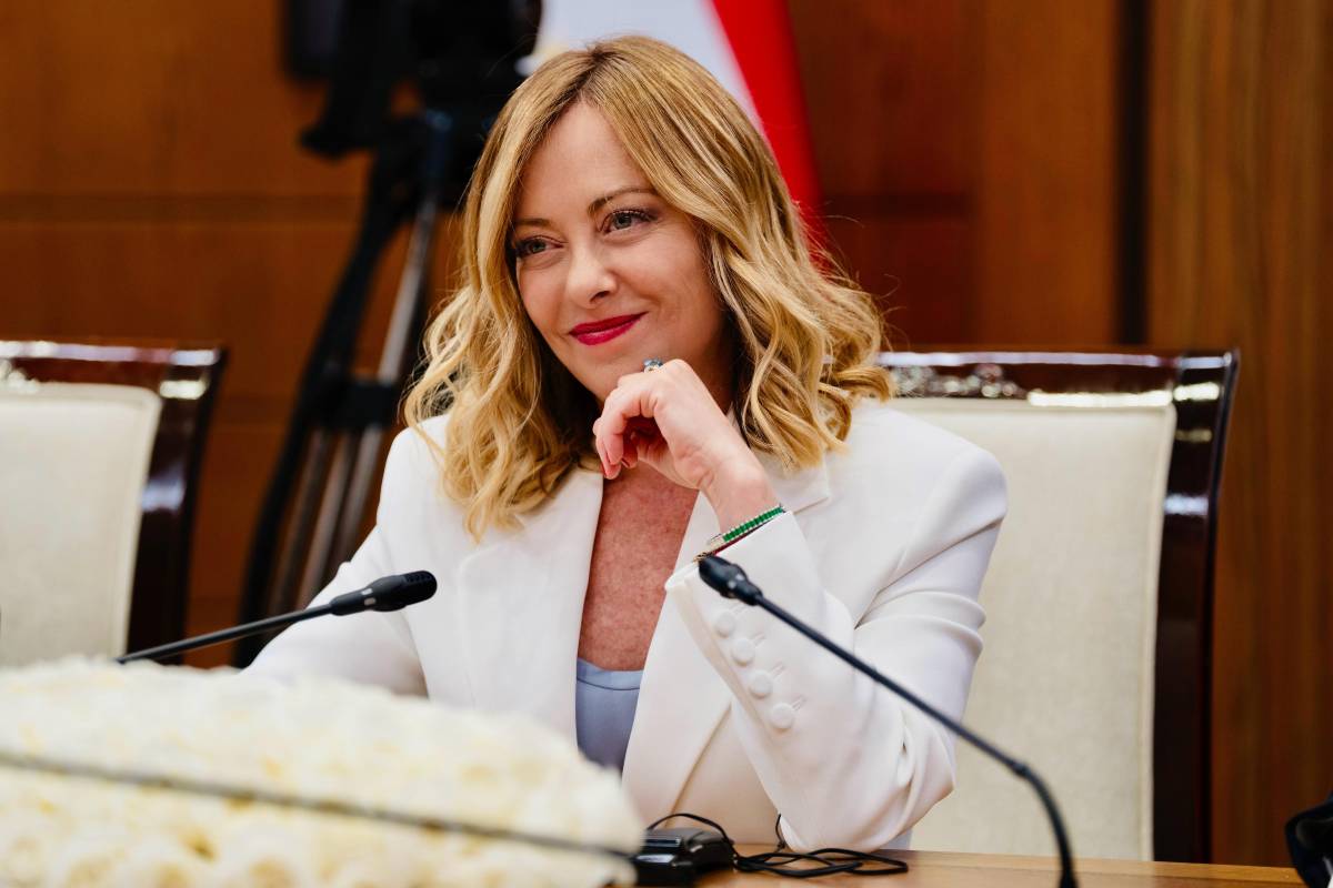 giorgia meloni che sorride