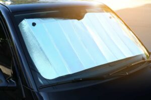 auto con parasole