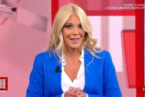 eleonora daniele in studio a storie italiane