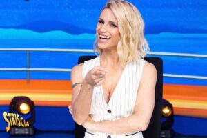 michelle hunziker a striscia la notizia